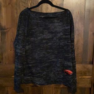 Nike Scoop Neck Long Sleeved Shirt- OSU Beavers